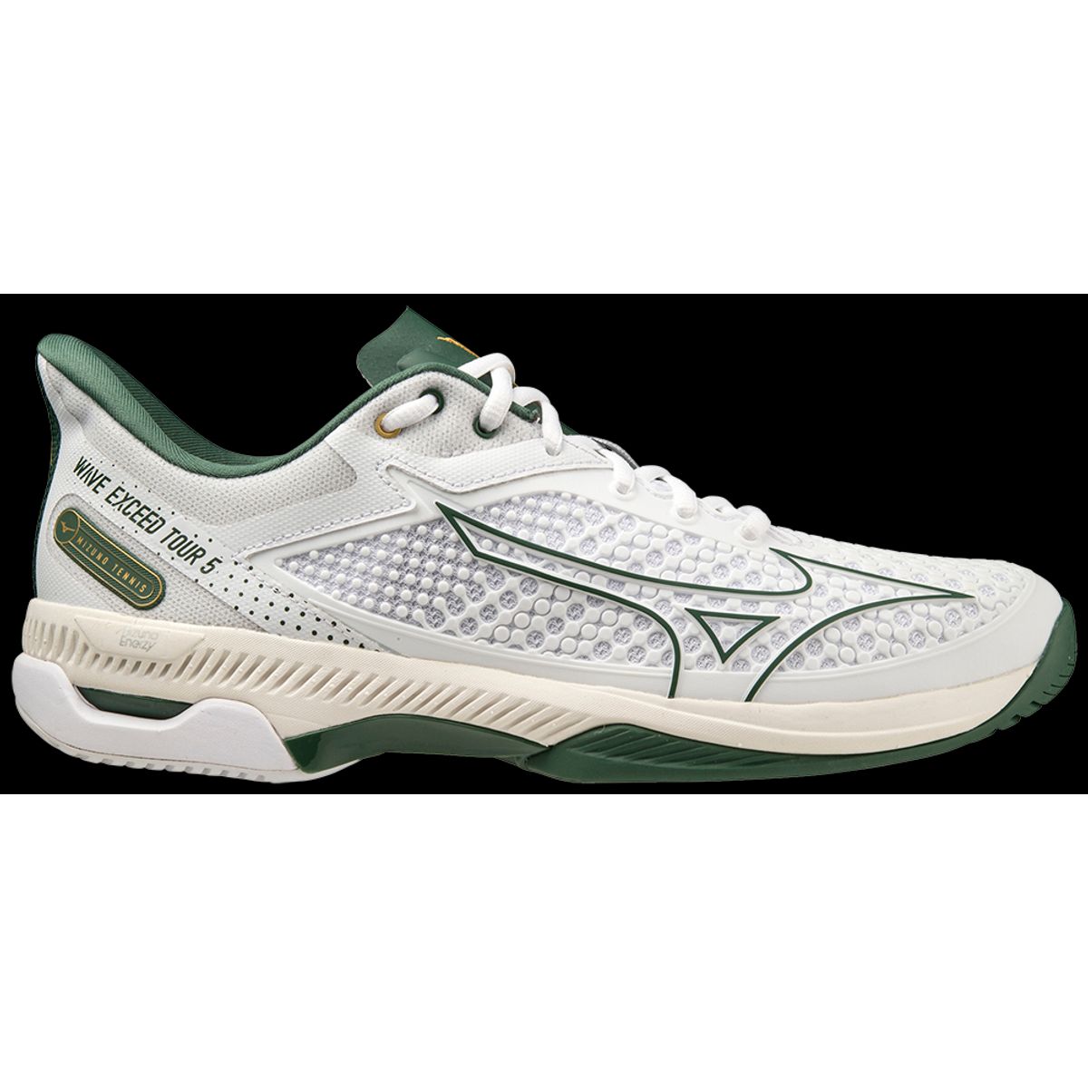 Mizuno Wave Exceed Tour 5 AC (White/Pineneedle/Papyrus) - 44.5