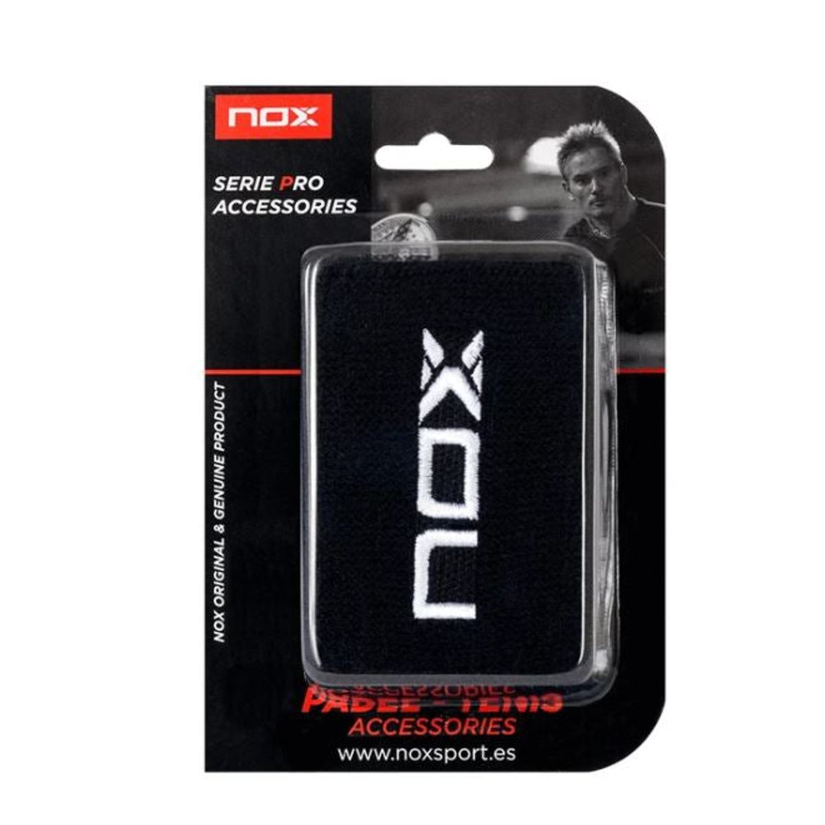 Nox Wristband 2-pak (Sort)