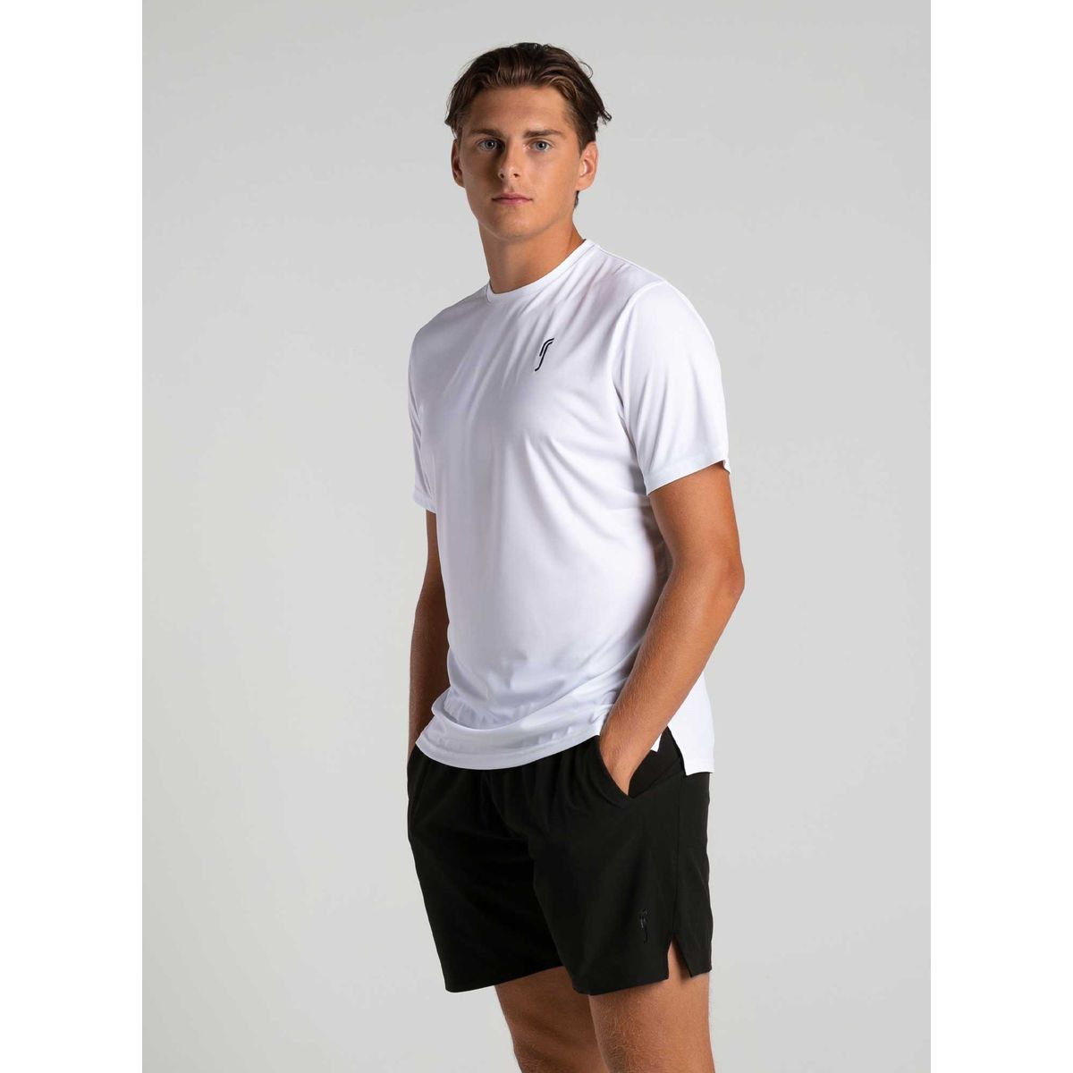 RS Padel Men's Performance Tee (Hvid) - S