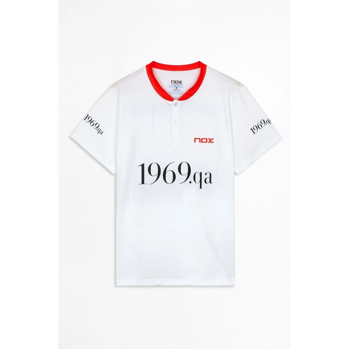 Nox Agustin Tapia Official Padel T-Shirt 2022/23 (Hvid) - L