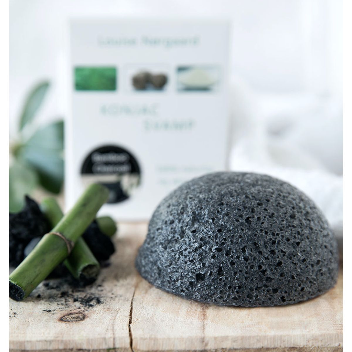 Organic Konjac Bamboo Charcoal svamp