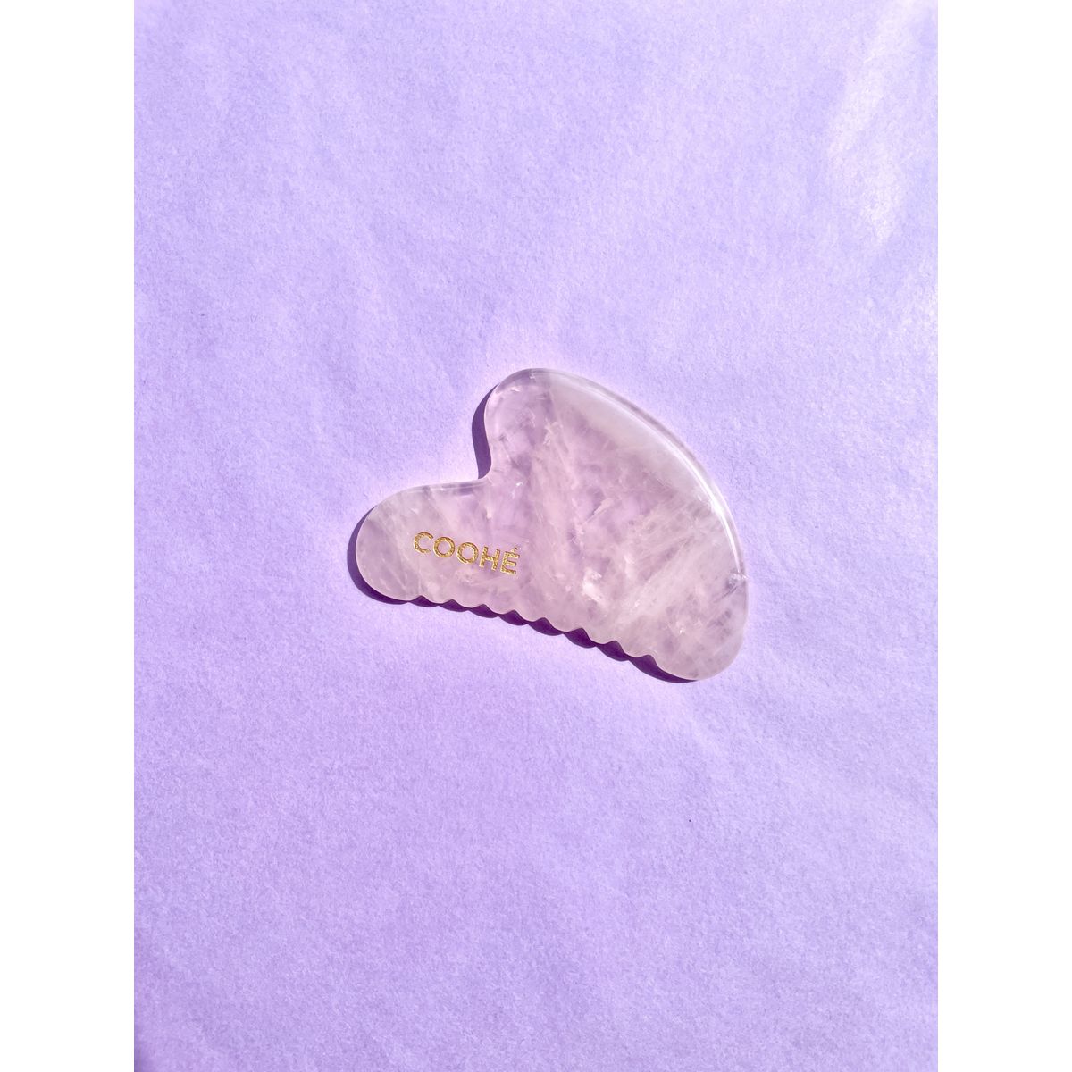 Coohé Gua Sha 100% Rose Quartz