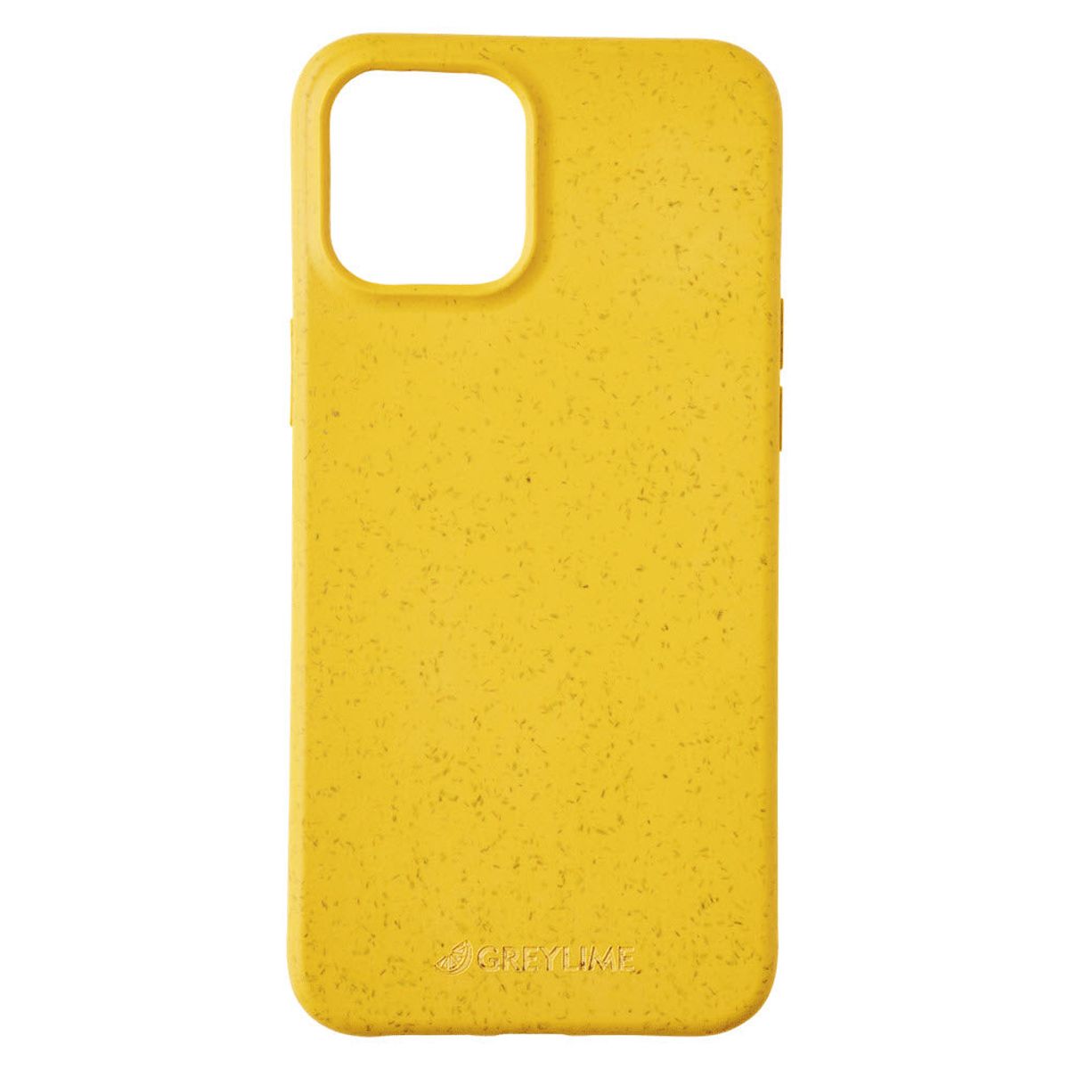 GreyLime iPhone 12 Pro Max Biodegradable Cover, Yellow