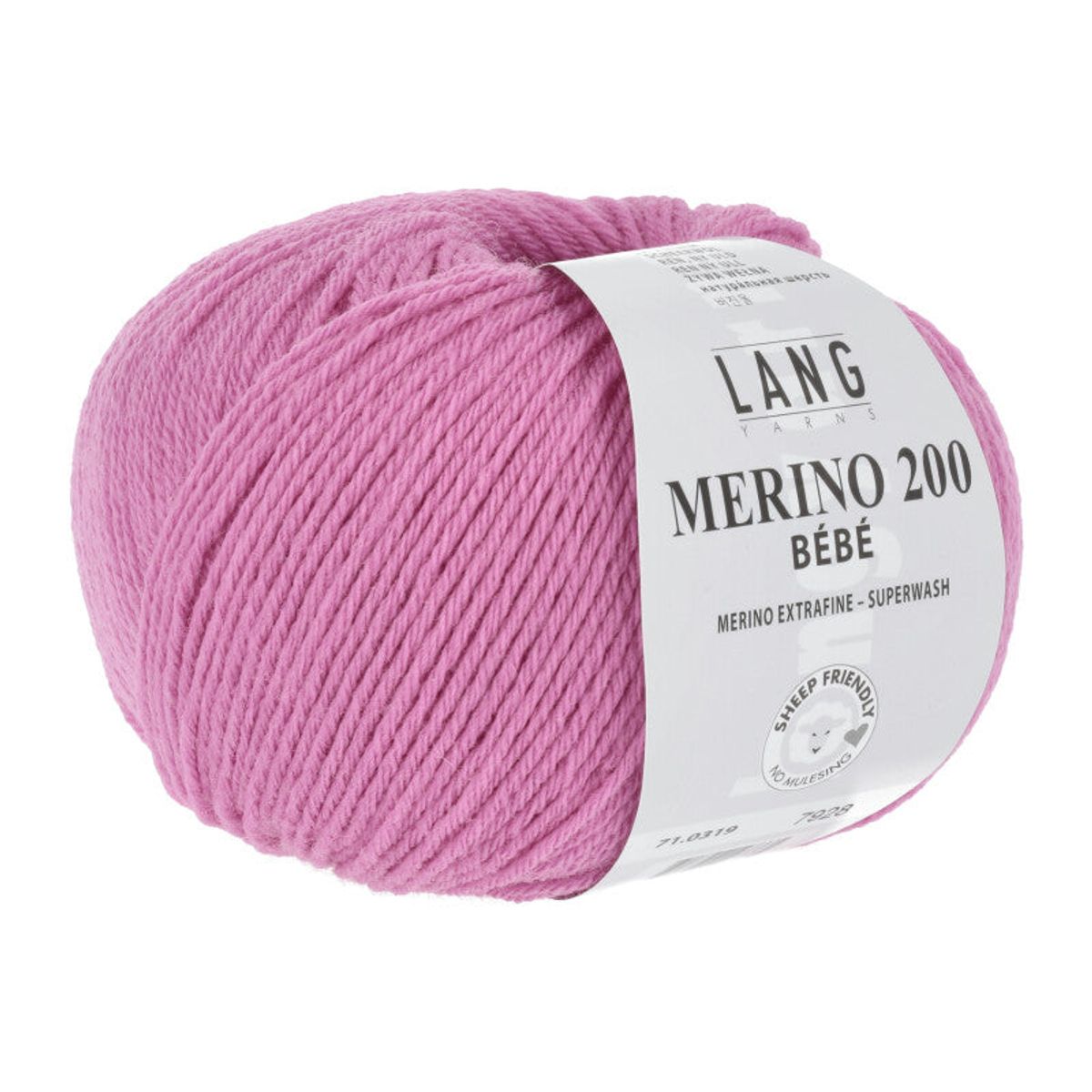 Lang Yarns Merino 200 bebe - Pink - 319