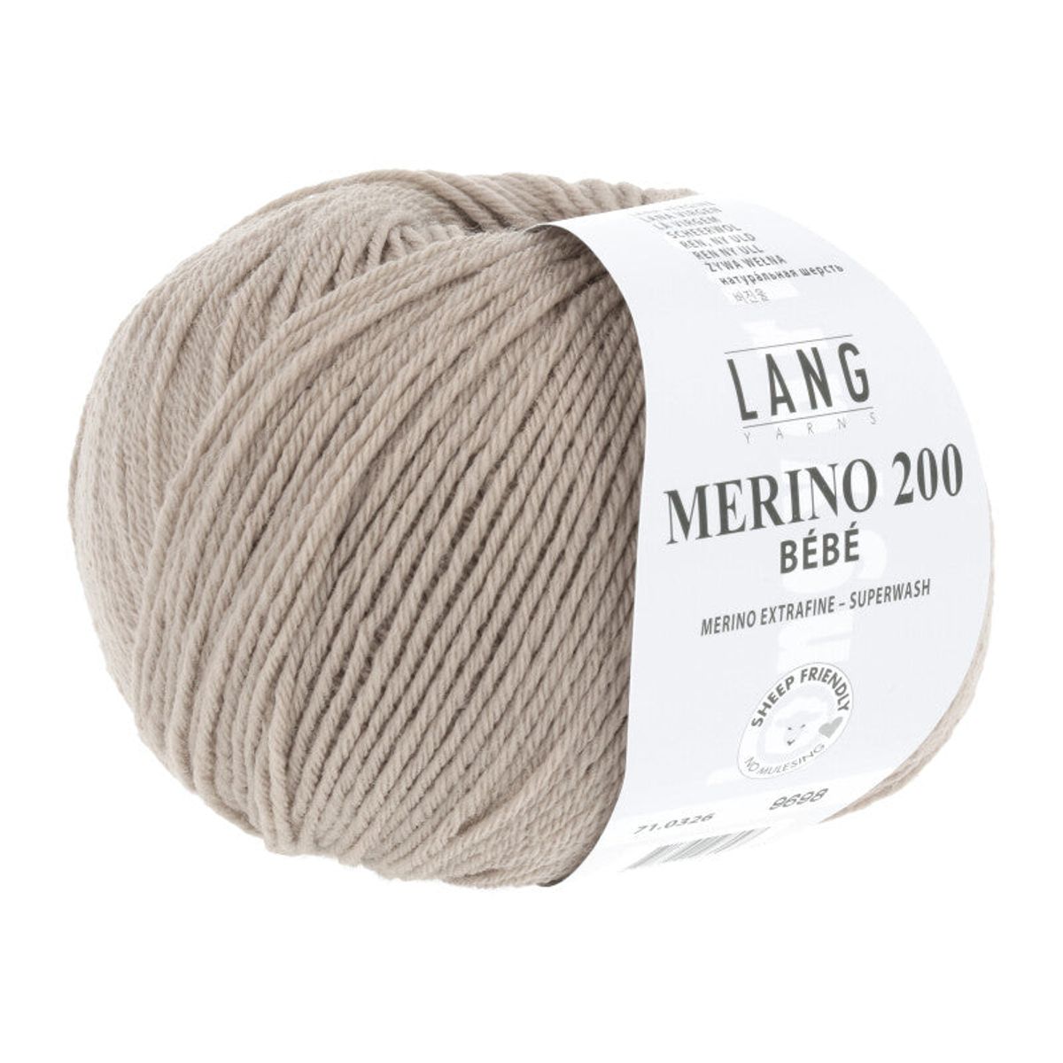 Lang Yarns Merino 200 bebe - Beige - 326