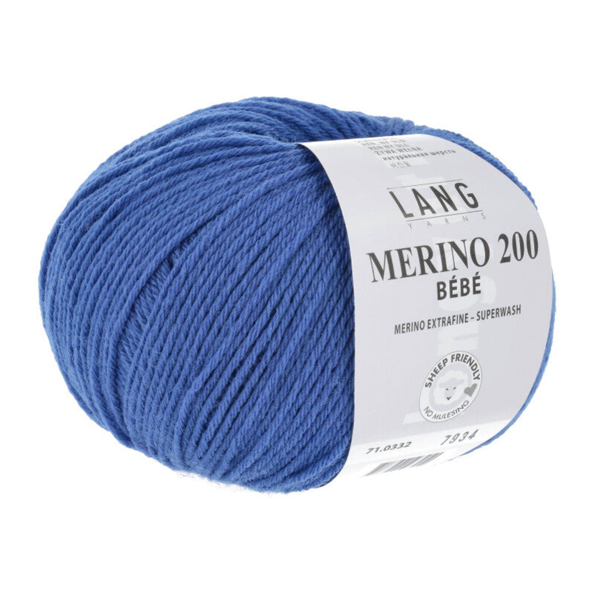 Lang Yarns Merino 200 bebe - Blue Marine - 332