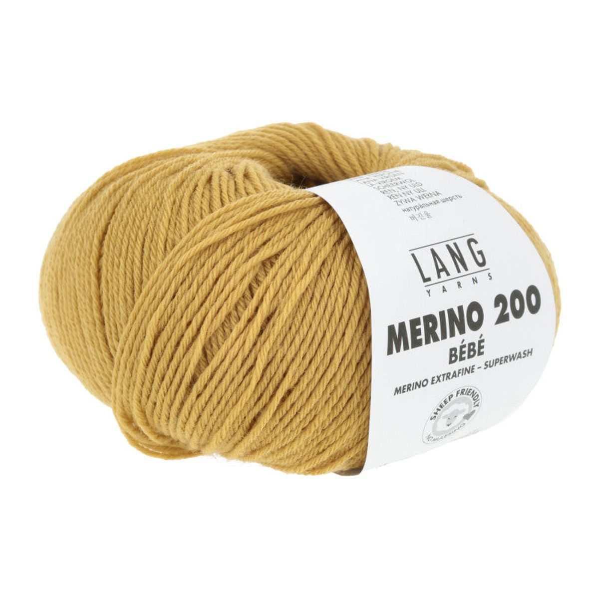 Lang Yarns Merino 200 bebe - Gold - 350