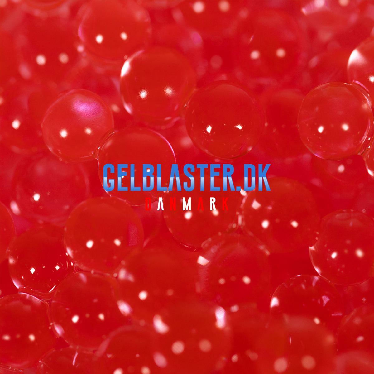 Gel Balls - Gel Blaster Kugler - 30.000 / Rød