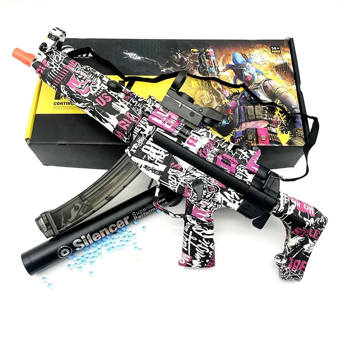 Gel Blaster MP5A - Pink Devil Edition