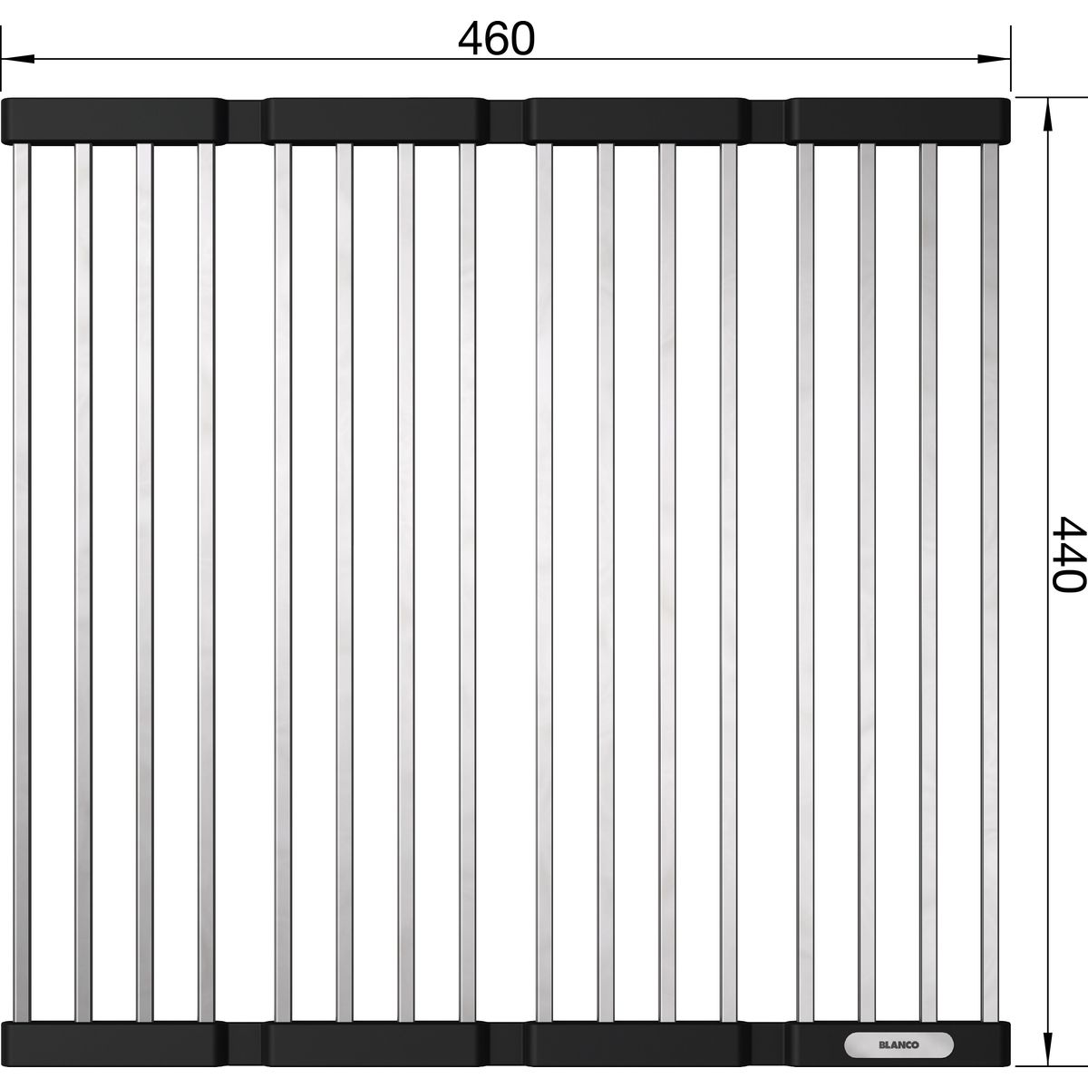 BLANCO foldemåtte 460 x 440 mm