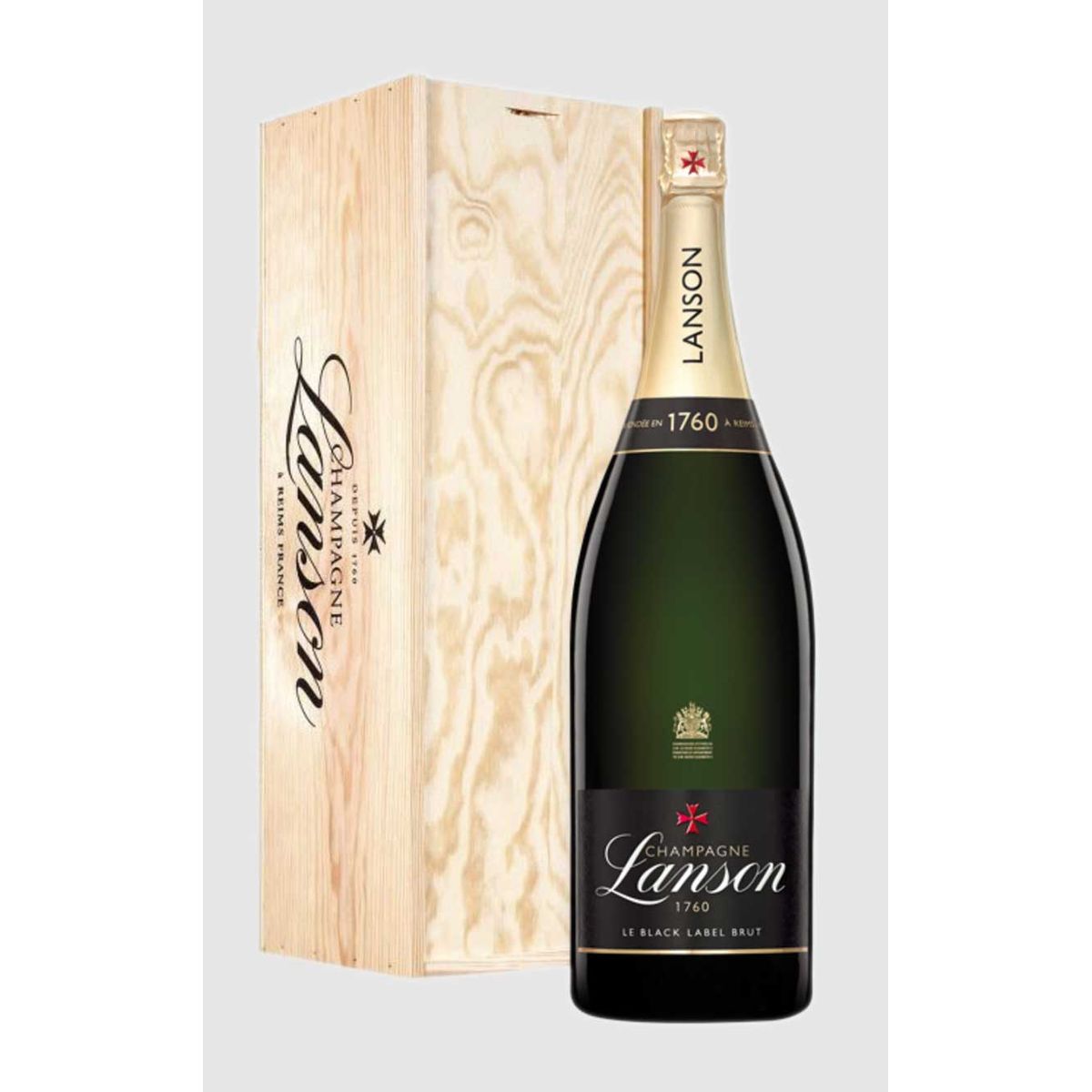 Jeroboam of Lanson Le Black Label Brut, NV, 3ltr