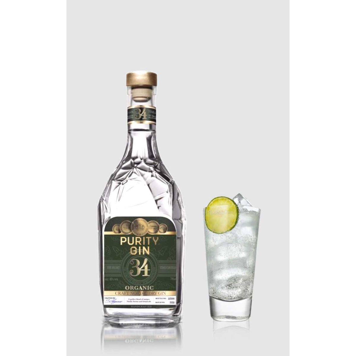 Purity Gin 34 Craft Nordic Dry Gin