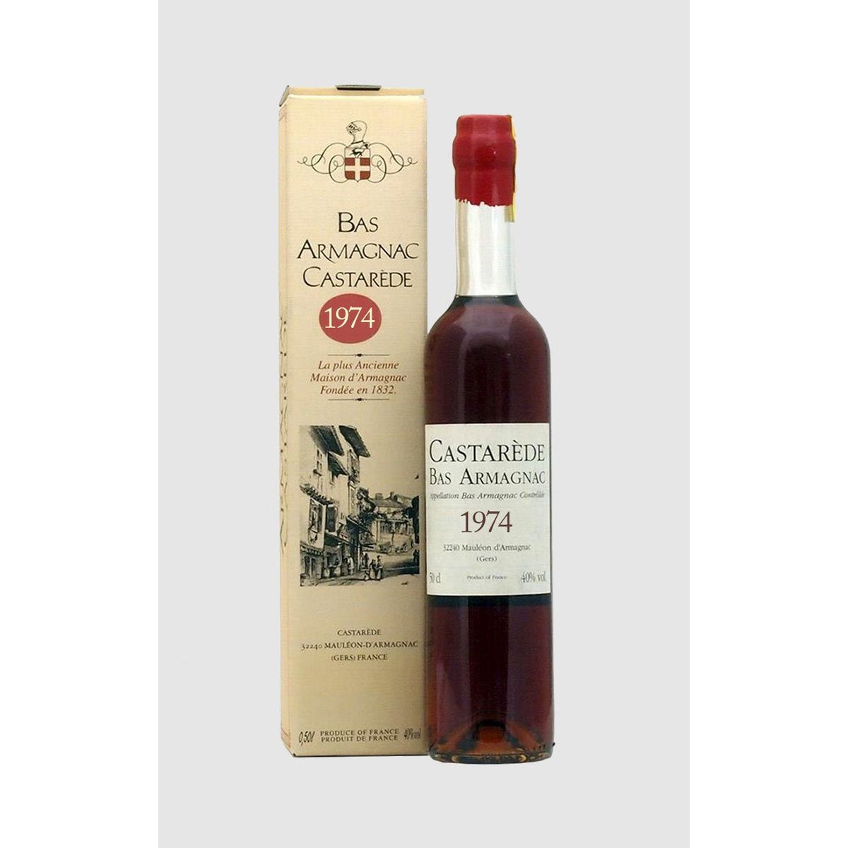 Bas Armagnac Castarede 1974 Vintage 50 cl