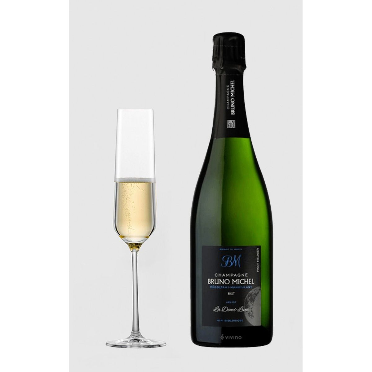 Champagne Extra Brut 'Demi - Lune' Bruno Michel 2016