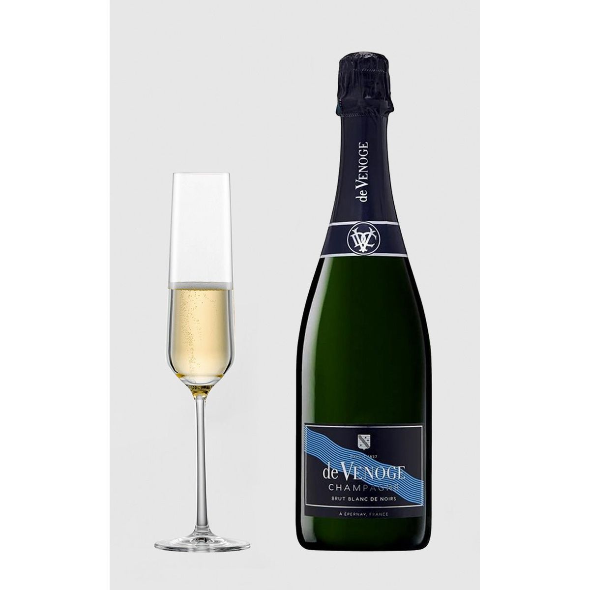 de Venoge Cordon Bleu Brut Blanc De Noirs Champagne