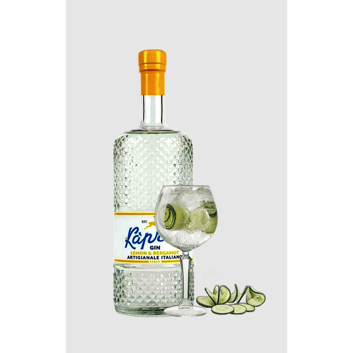 Kapriol Lemon & Bergamot Gin, 46% alkohol