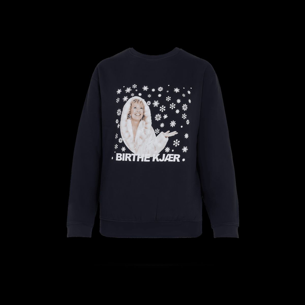 Sweatshirt - Jul & Sne - Marine Blå - L