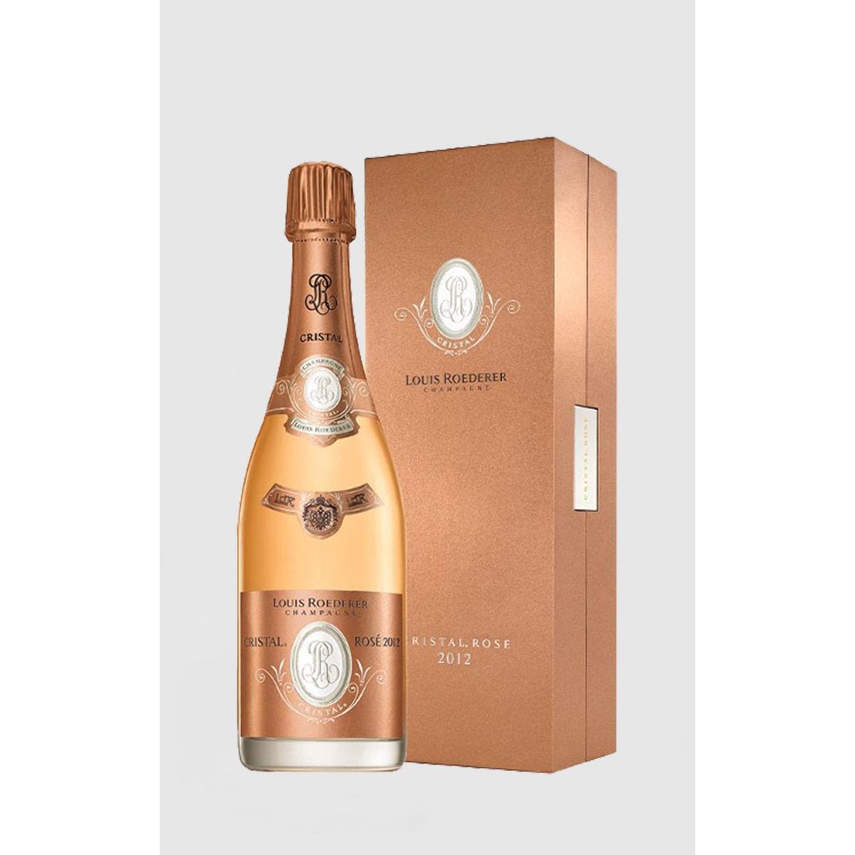 Louis Roederer Cristal Rosé 2012 i gaveæske