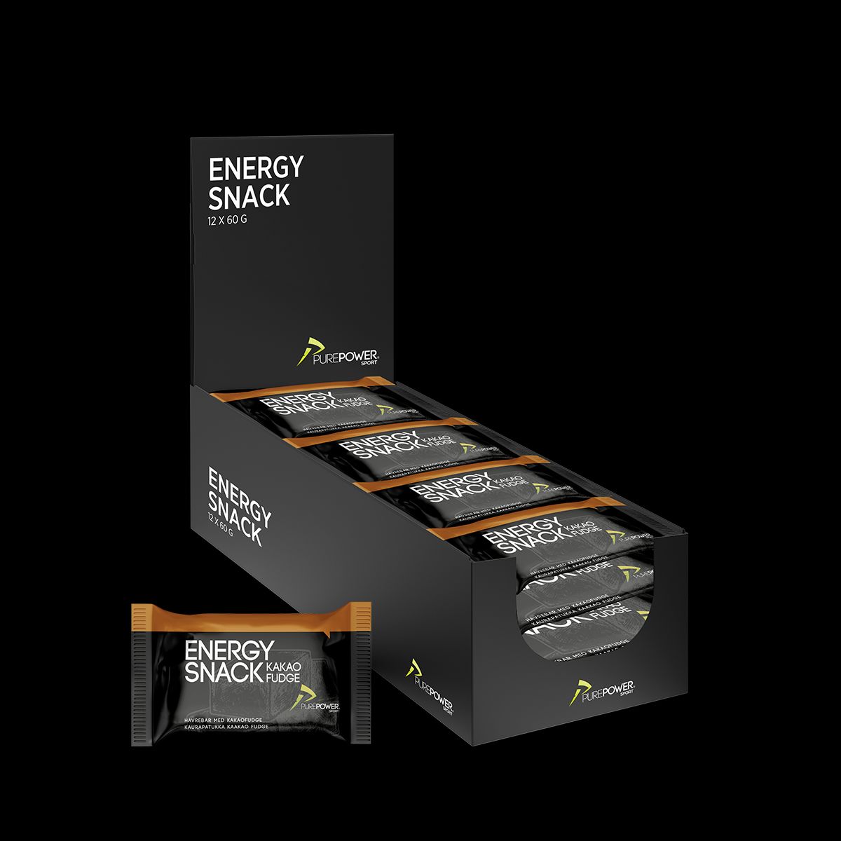 Energy Snack Kakao Fudge 12x60 g