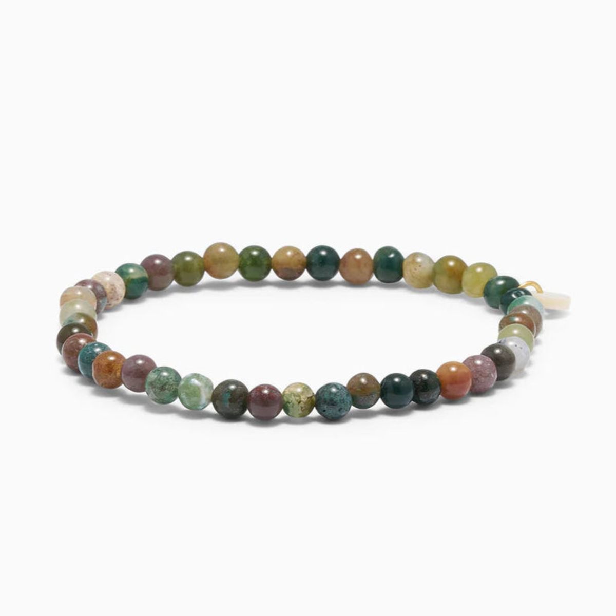 Indian Agate | Krystal armbånd - 4mm