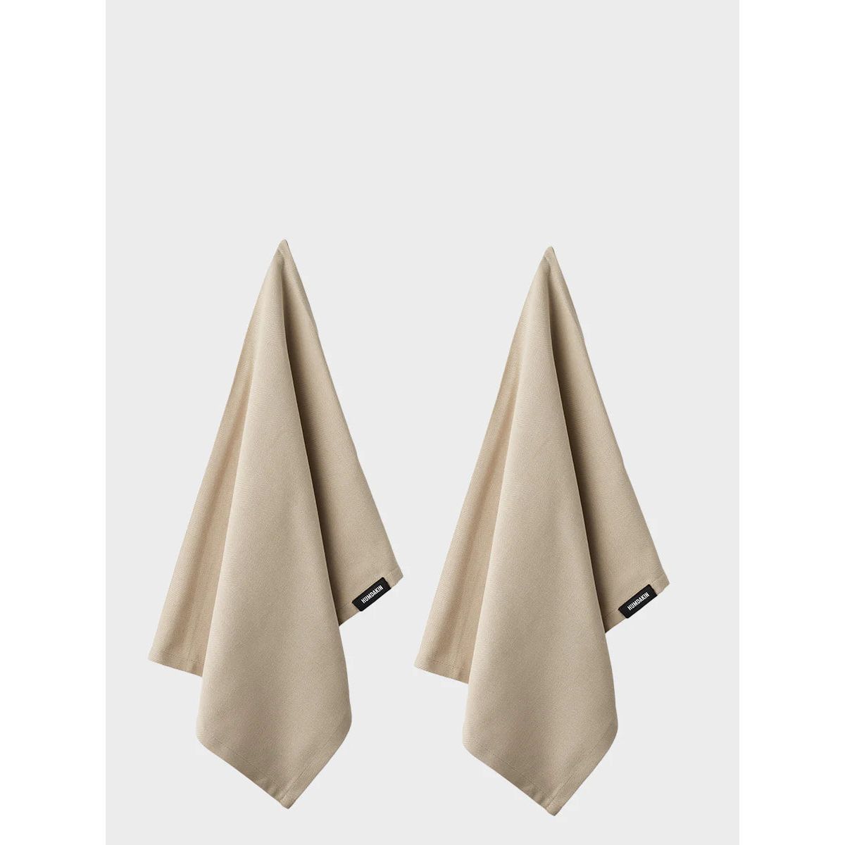 Humdakin - Organic Tea Towel - 2 pack - Light Stone