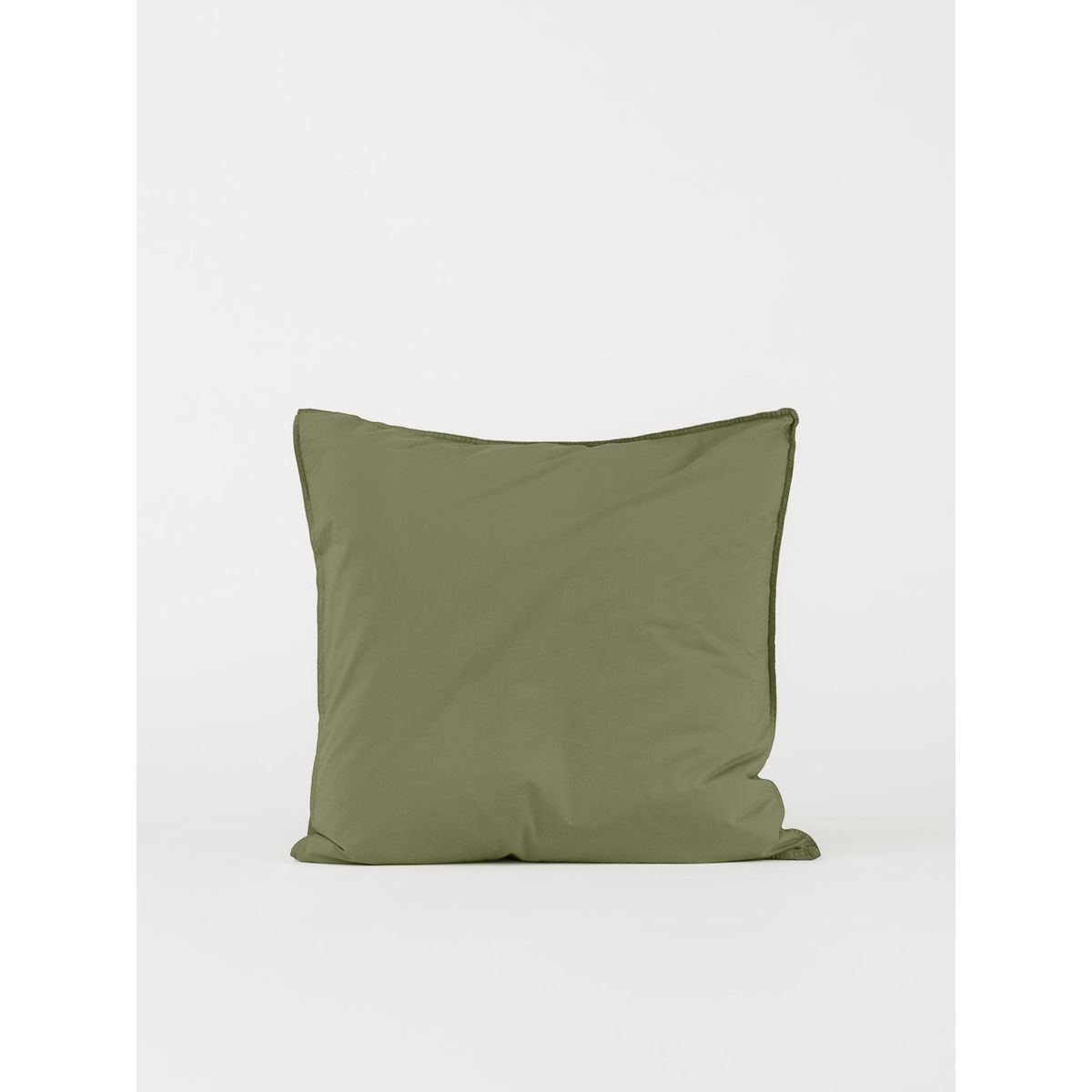 Percale Pillow Case - Olive