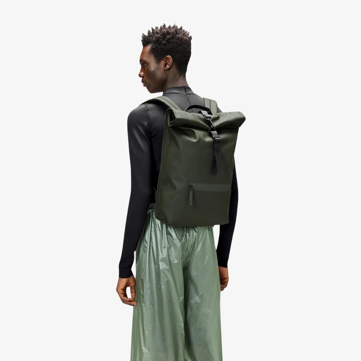 Rains - Rolltop rygsæk - Army