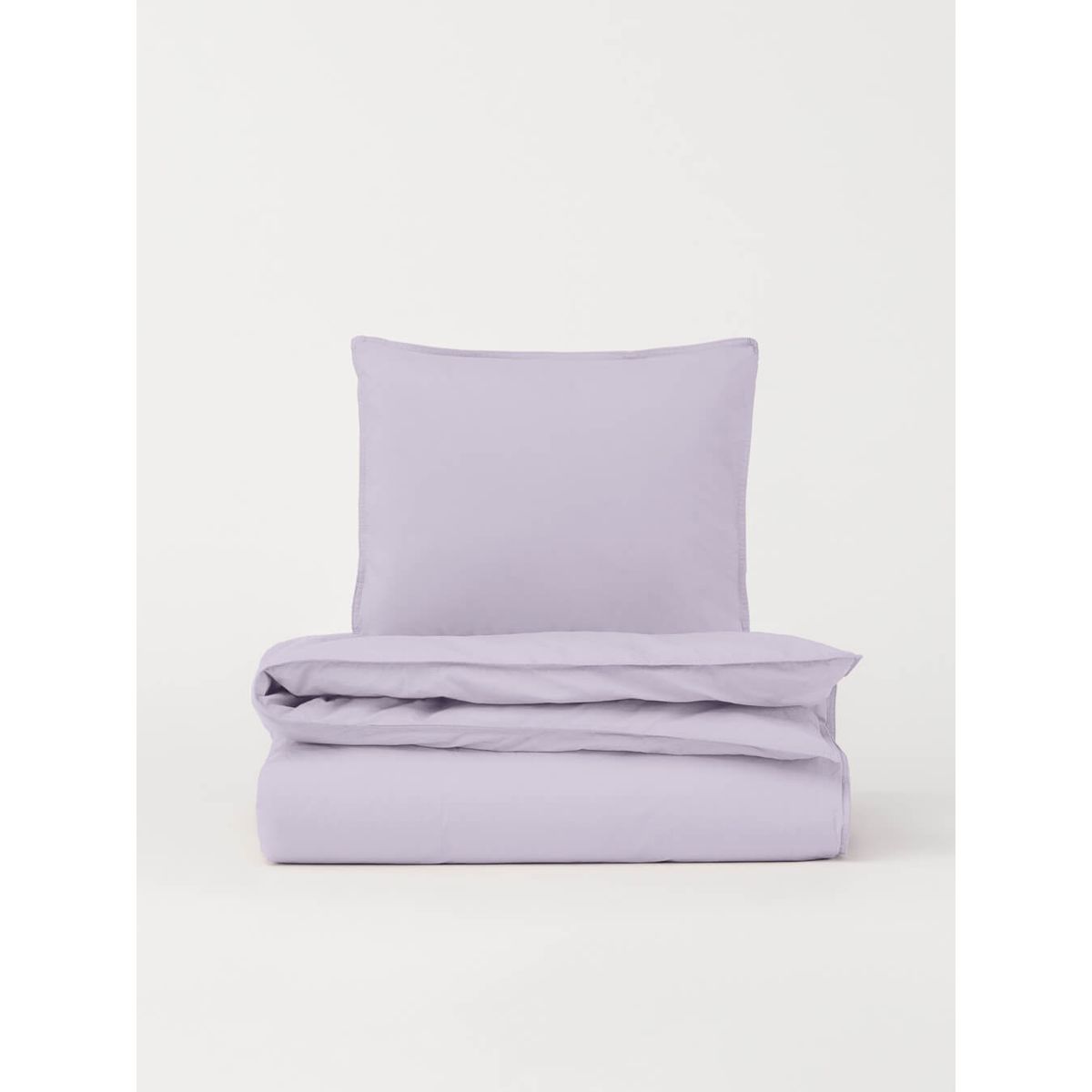 Percale Duvet Cover - Lavender Mist