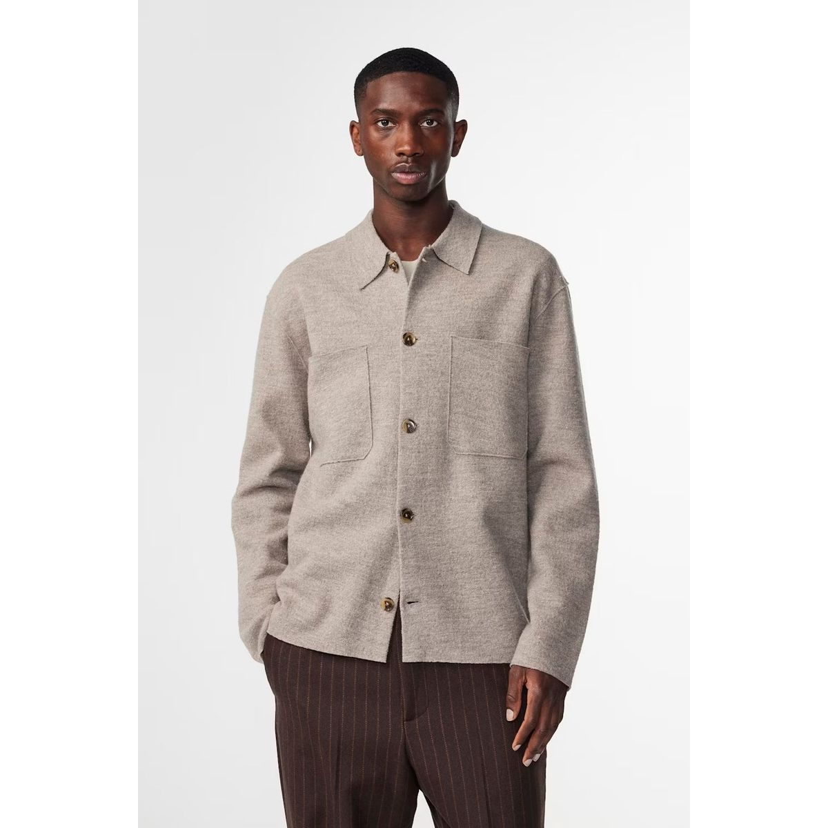 NN07 - Jonas Merinould Overshirt