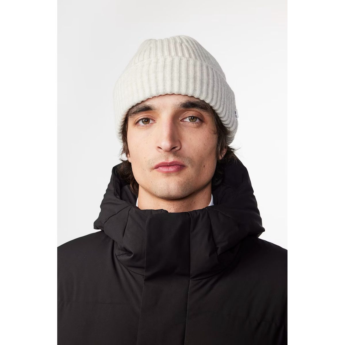 NN07 - Rib Uldblanding Beanie