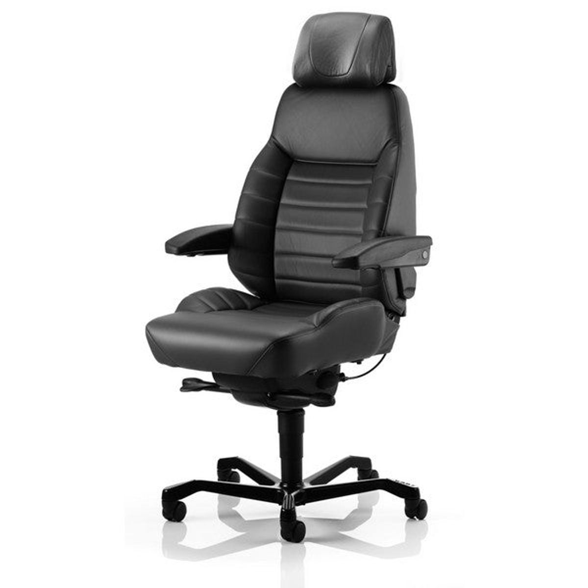 Kontorstol Kab seating Executive Black leather