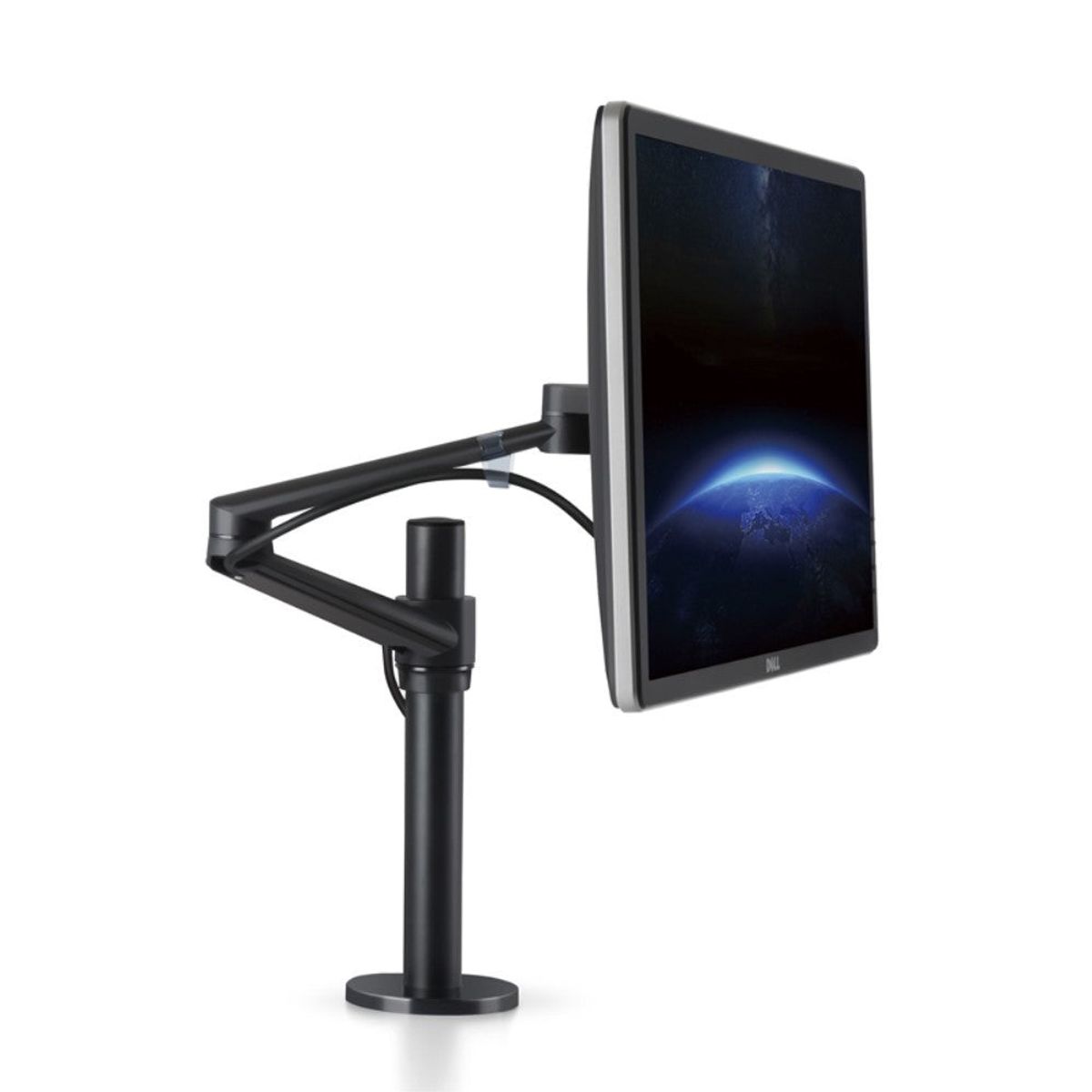 WERGON - Neptun - desktop skærmholder - justerbar 360 grader -17-32" - Sort