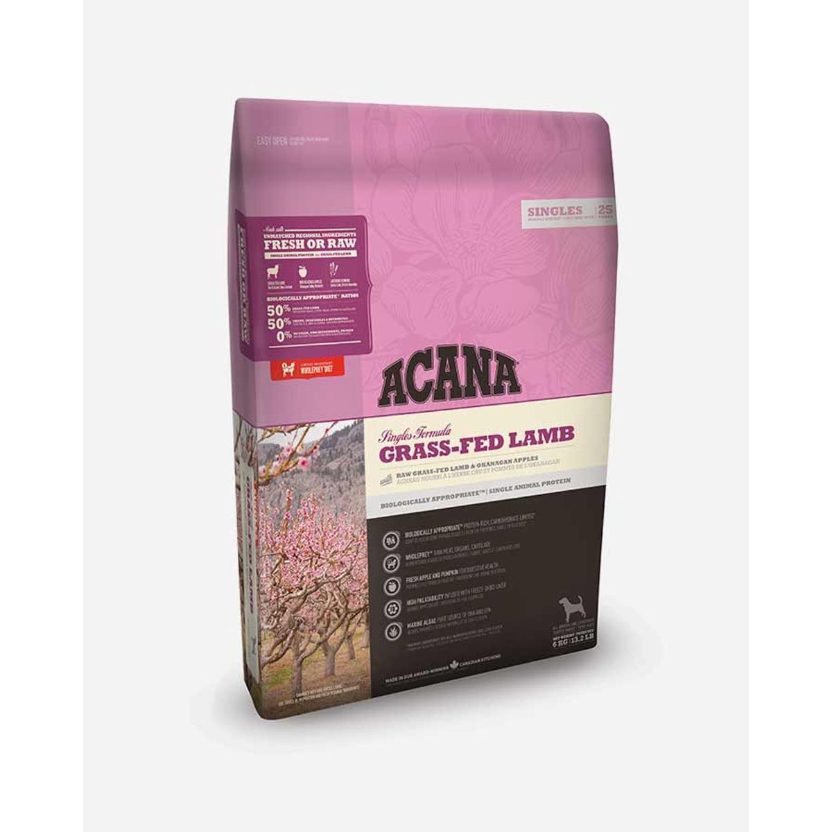 Acana Grass Fed Lamb - Single Protein med Lam, 6 kg