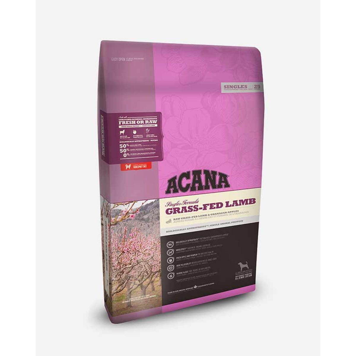 Acana Grass Fed Lamb - Single Protein med Lam, 11.4 kg