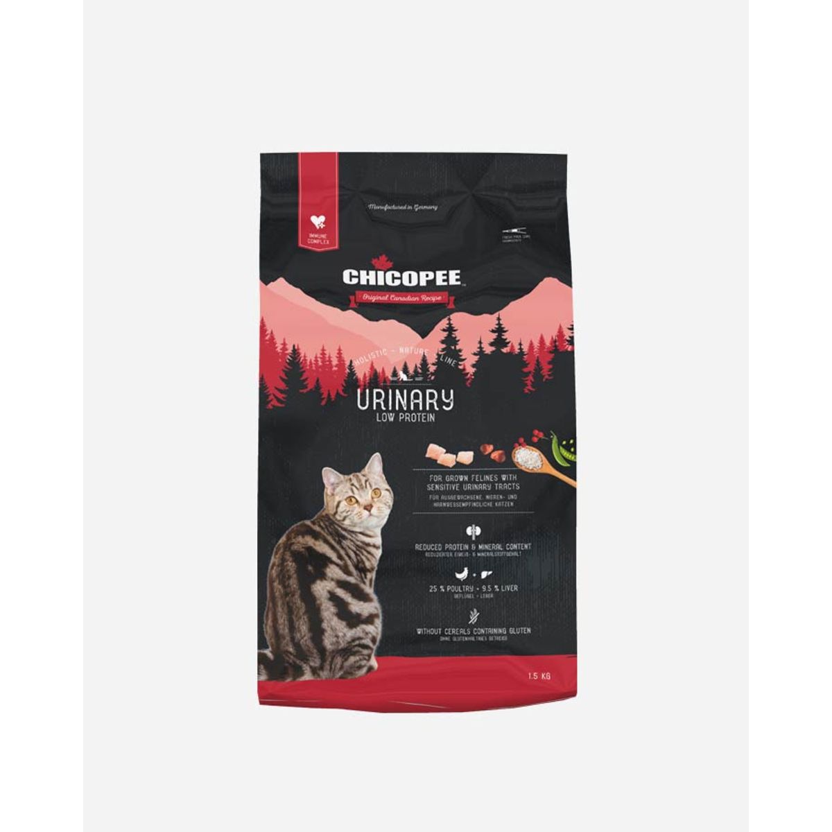 Chicopee Holistic Nature Line Cat Urinary - 1.5 kg - For sunde urinveje