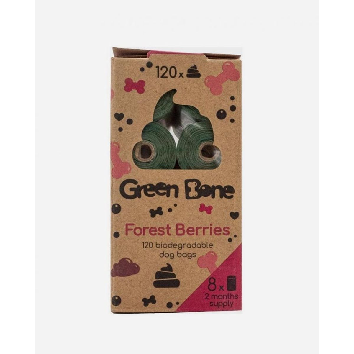 Green Bone Forest 8 ruller med 120 hundeposer