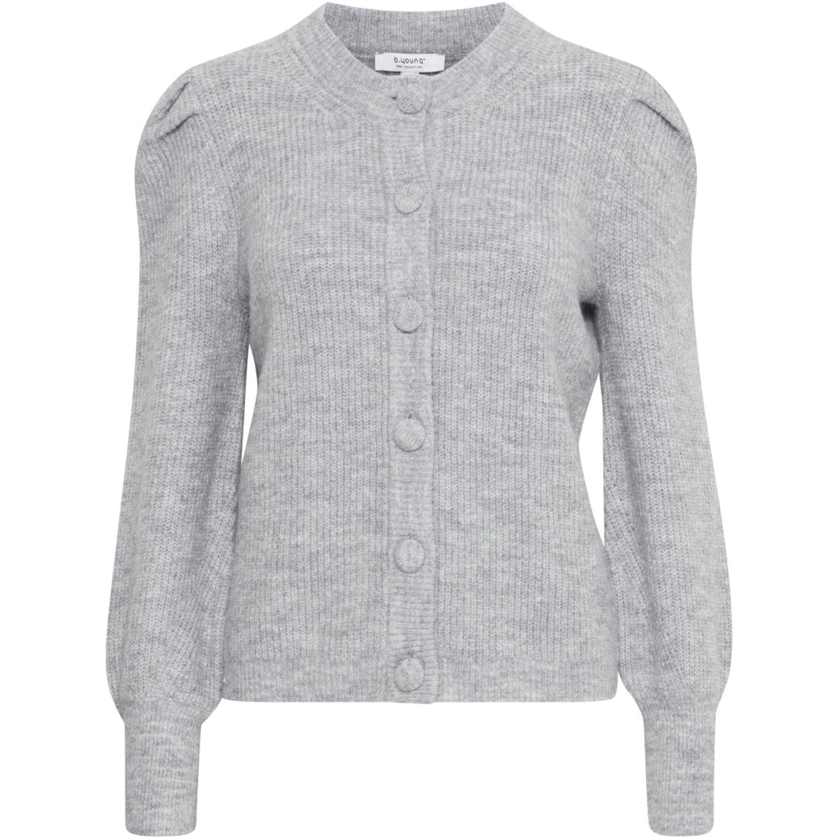 B.YOUNG dame cardigan BYOMUNA - Mid Grey Melange