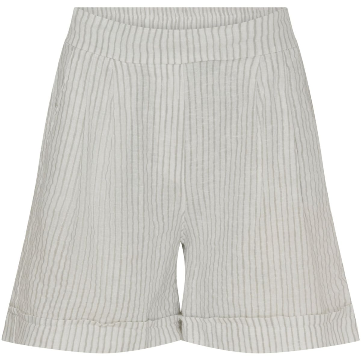 Marta Du Chateau dame shorts MdcSophia - Panna Grey Stripe