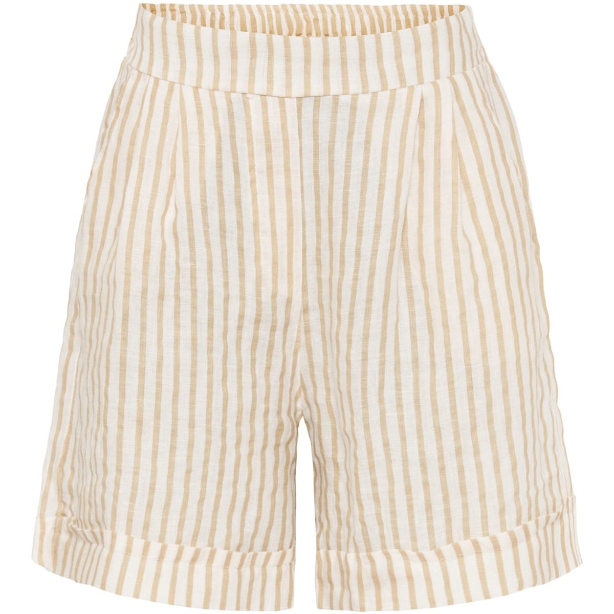 Marta Du Chateau dame shorts 61072 - Beige Stripe