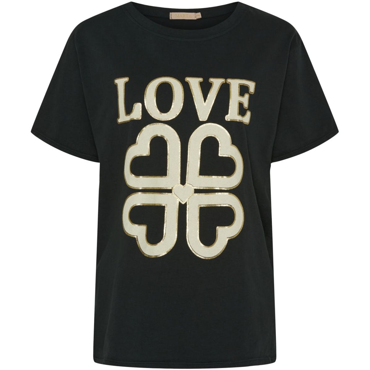 Marta du Chateau dame tee MdcInge .0532 - Black LOVE