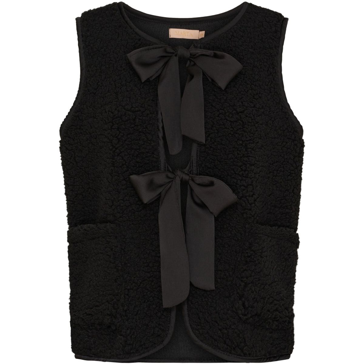 Marta du Chateau dame vest MdcGudrun 24583 - Black