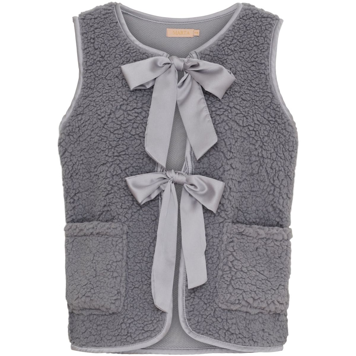 Marta du Chateau dame vest MdcGudrun 24583 - Dark Grey