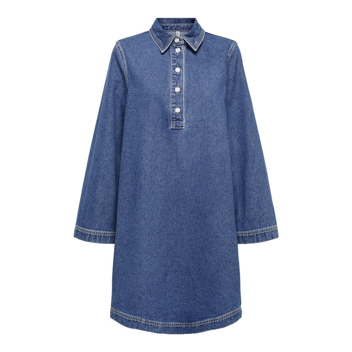 ONLY dame kjole ONLFREYA - Medium blue denim