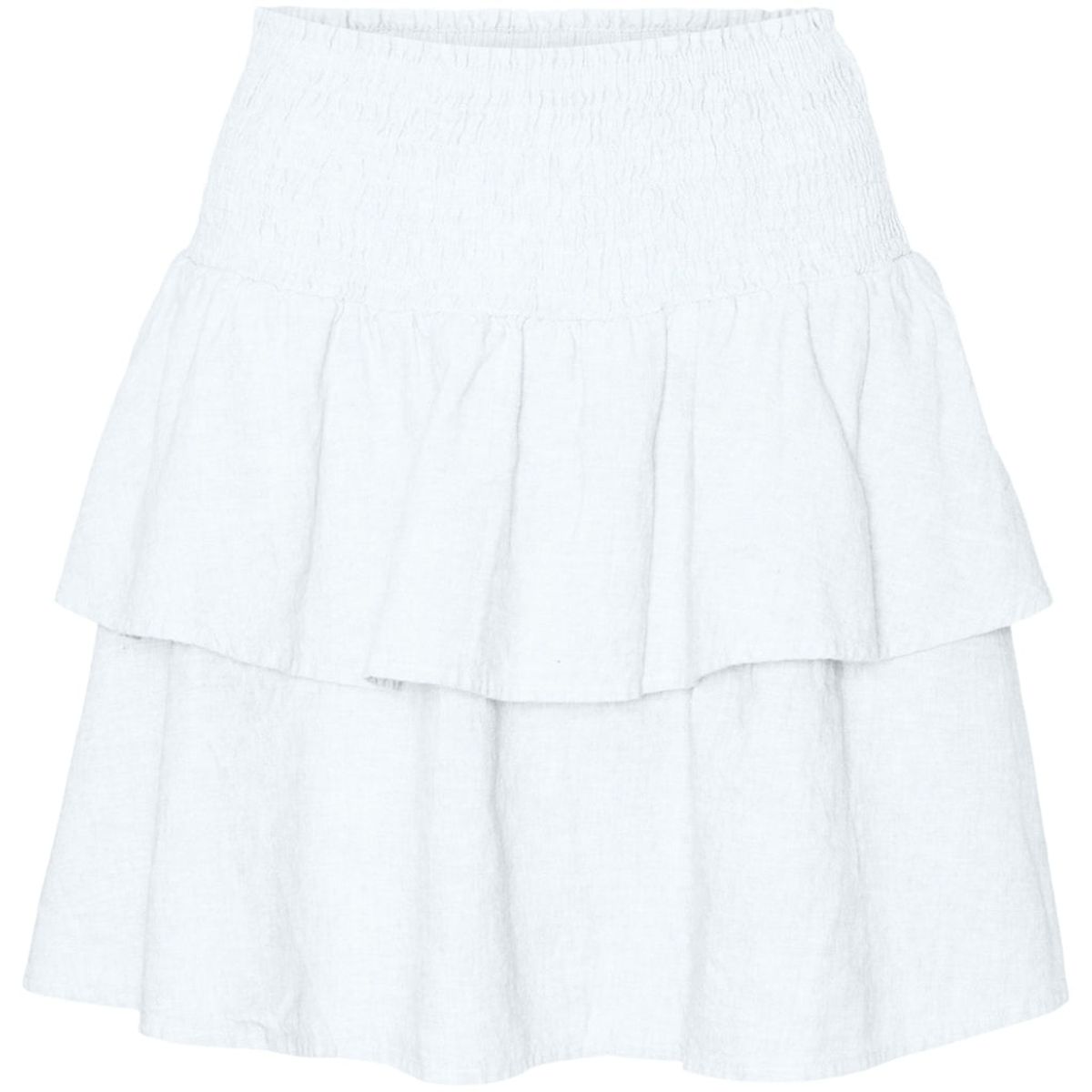 VERO MODA dame nederdel VMLUNA - Bright White