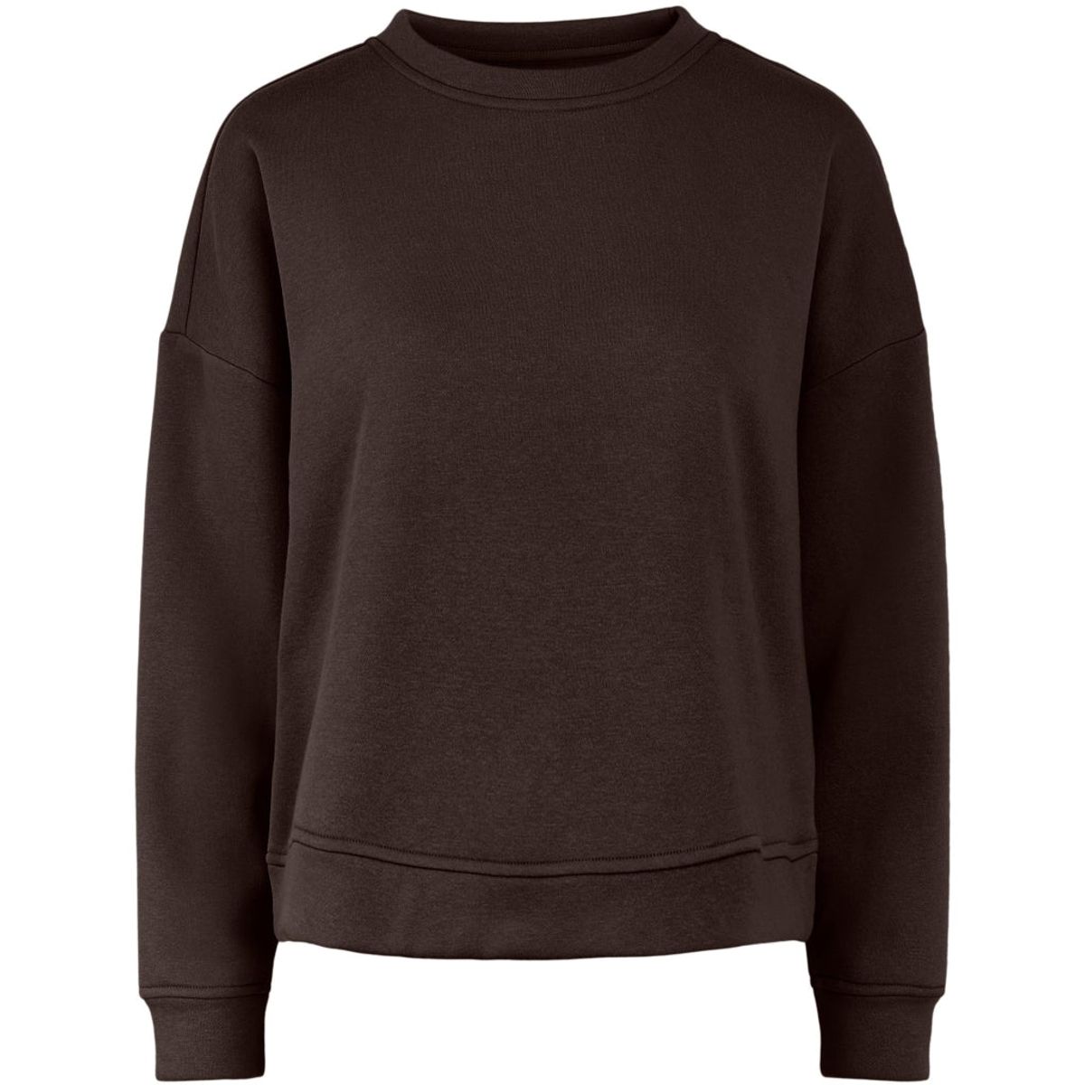 PIECES dame sweatshirt PCCHILLI - Chicory Coffee