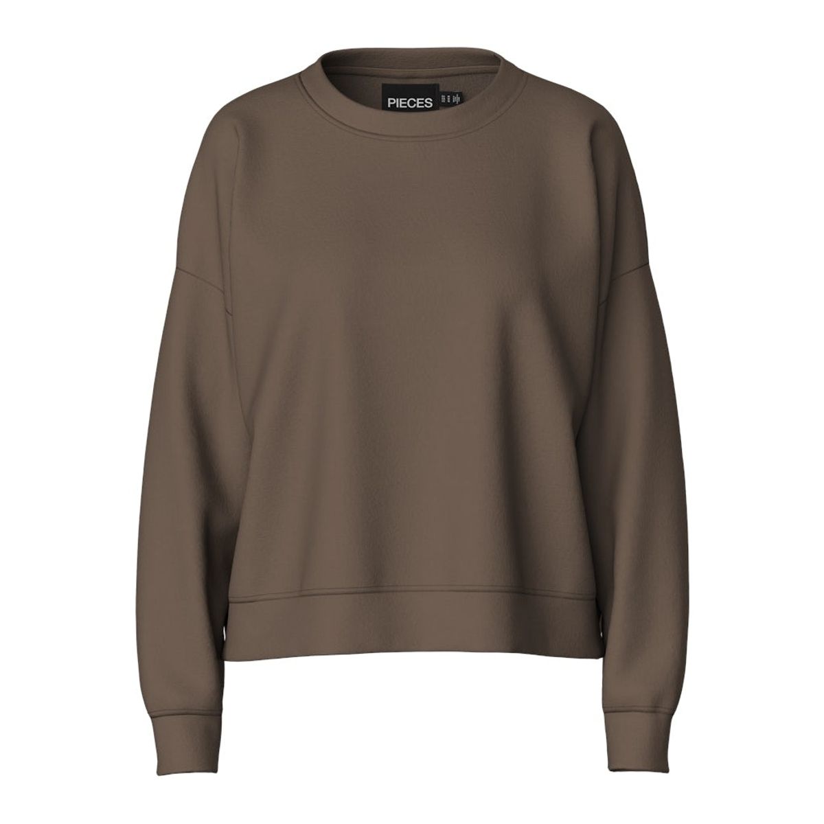 PIECES dame sweatshirt PCCHILLI - Morel