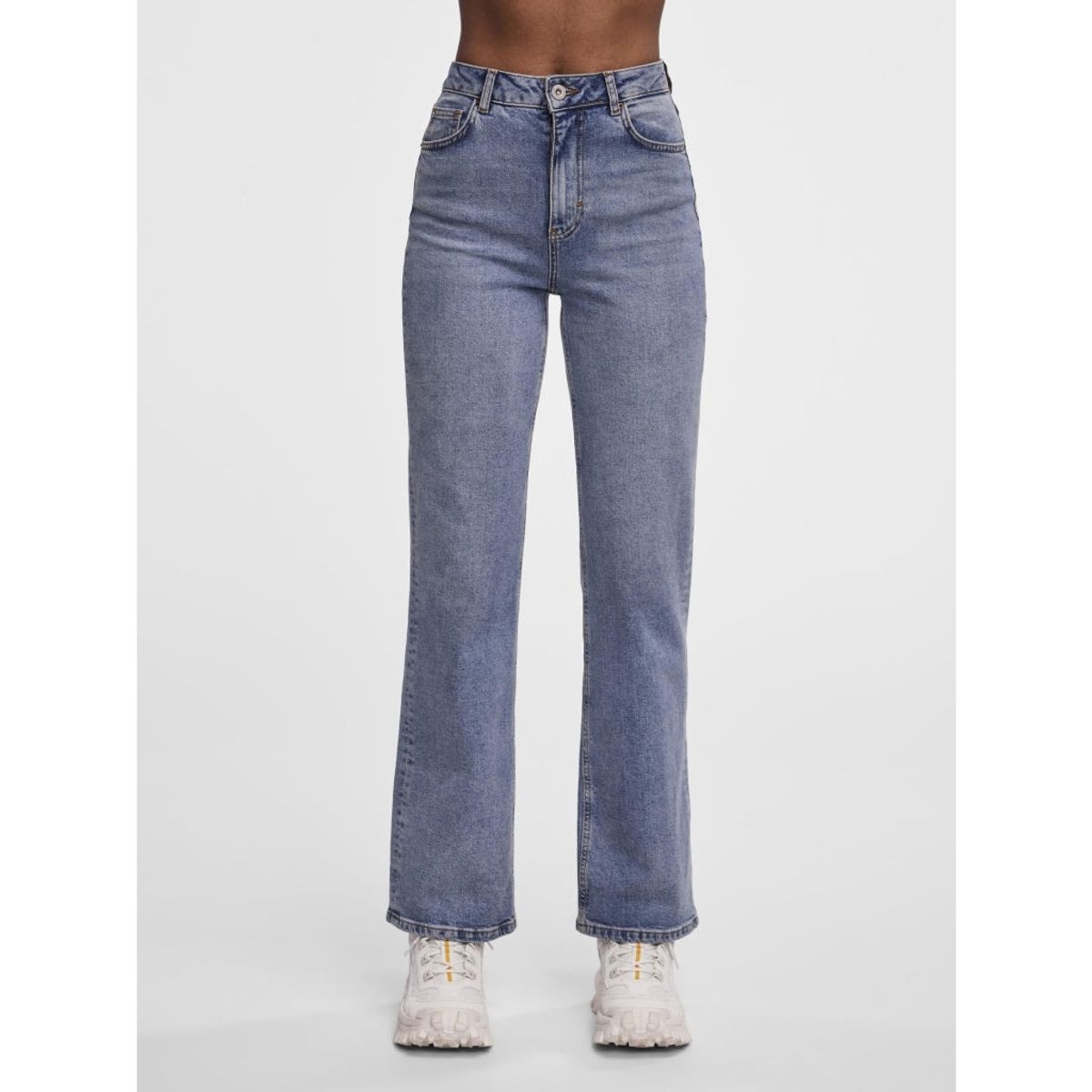 Pieces dame jeans PCHOLLY - Medium blue denim