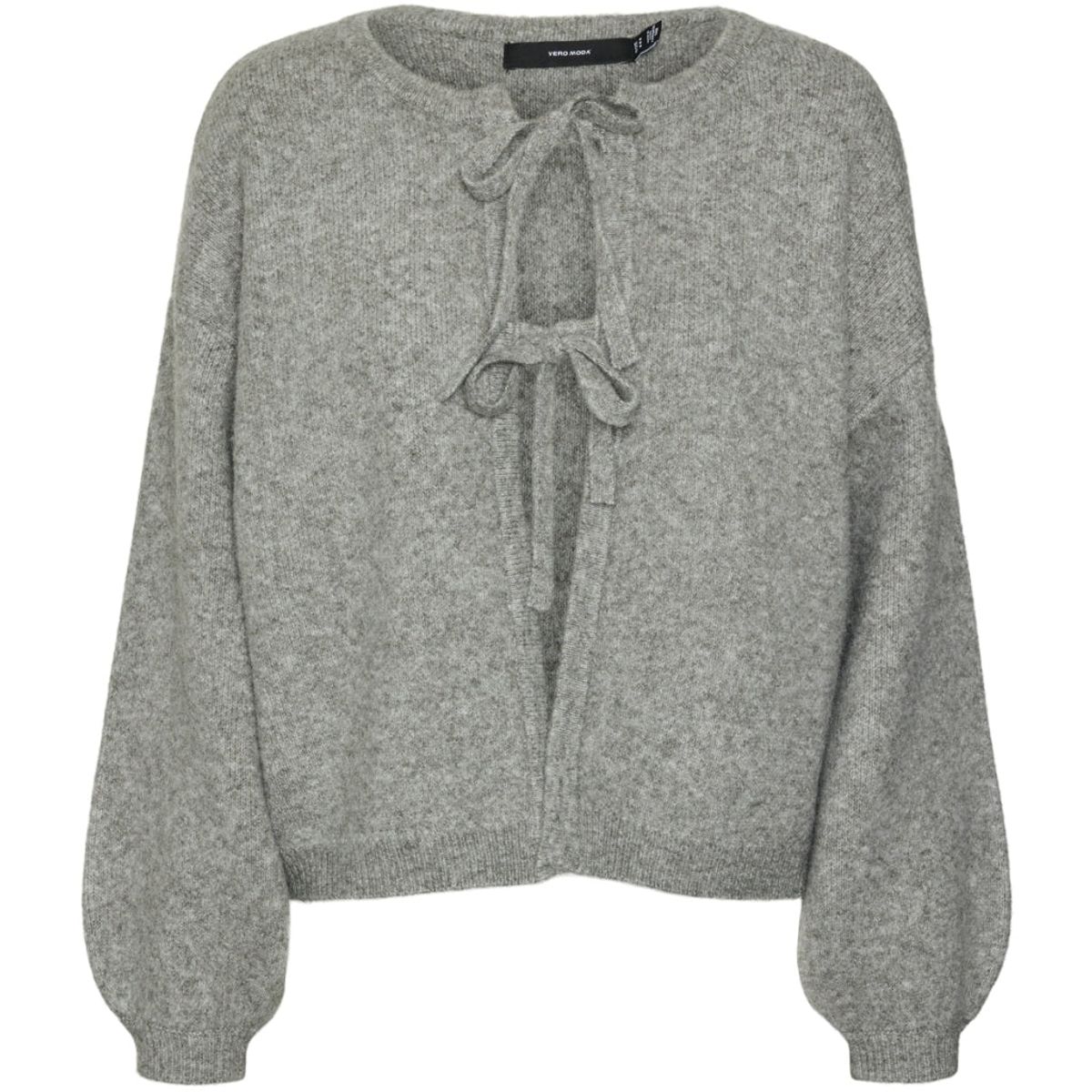 VERO MODA dame cardigan VMBOW - Medium grey melange