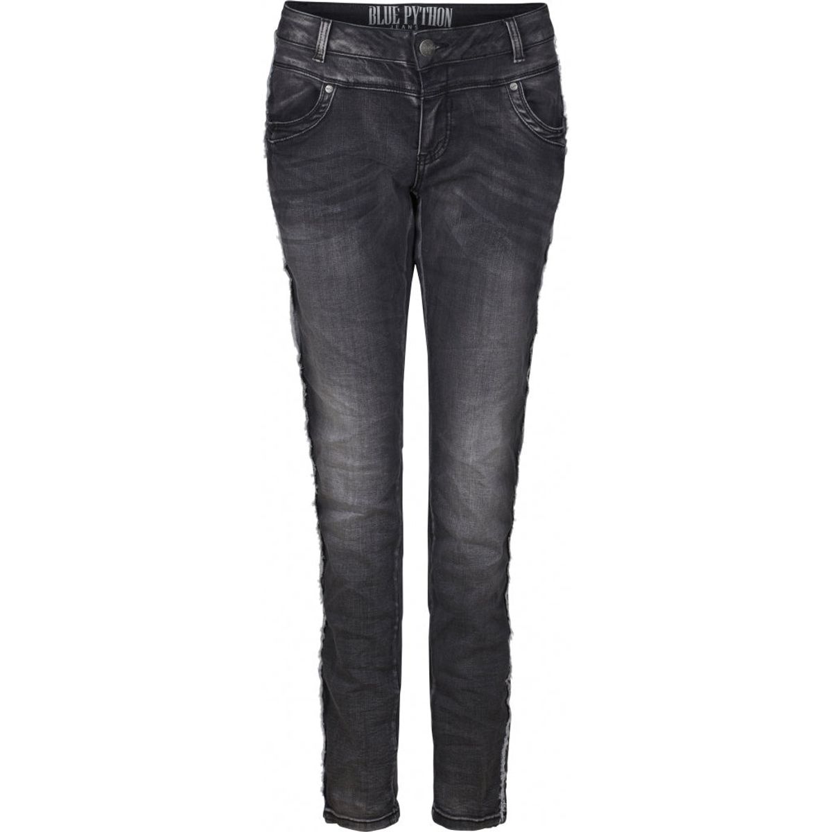 Blue Python MW Dame Jeans Trio Fill - Dark Grey