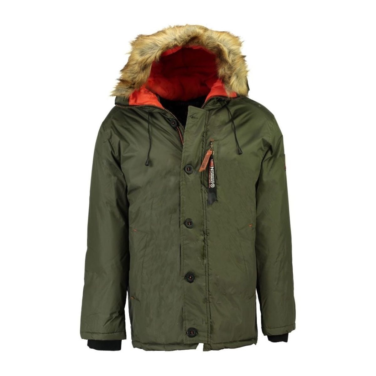 GEOGRAPHICAL NORWAY Herre Vinterjakke Darwin - Khaki